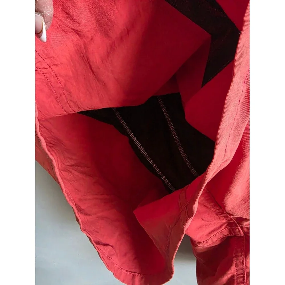 Mens Patagonia Swim Shorts Size XL Drawstring Mesh Lining Orange Red